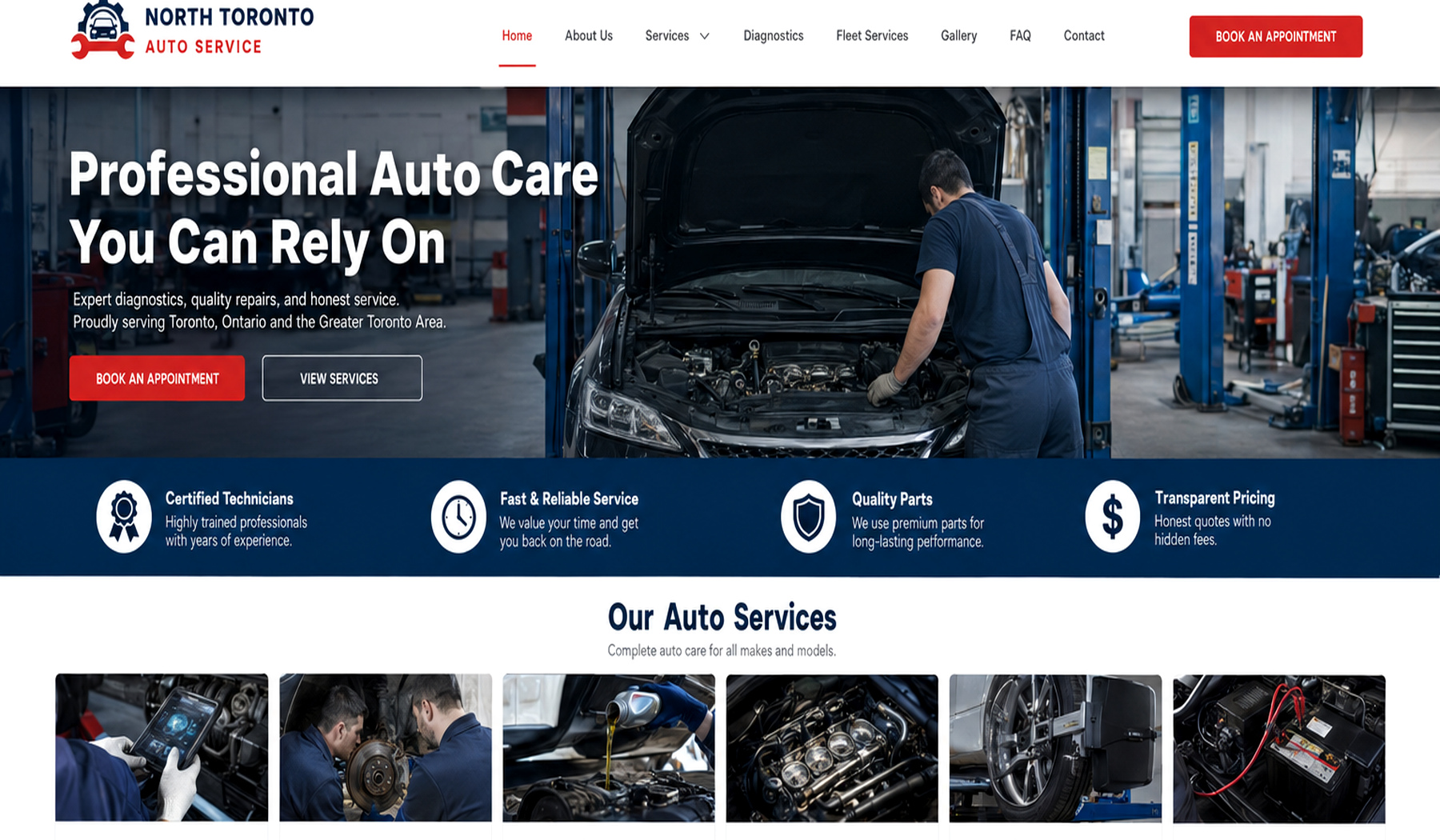 Automotive workshop