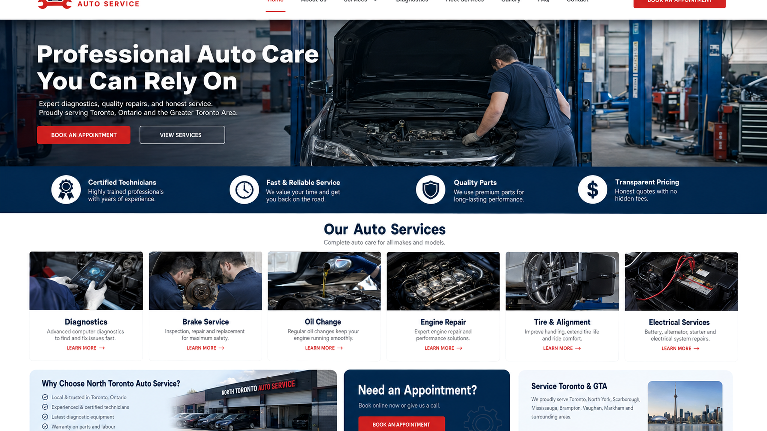 High resolution automotive workshop media